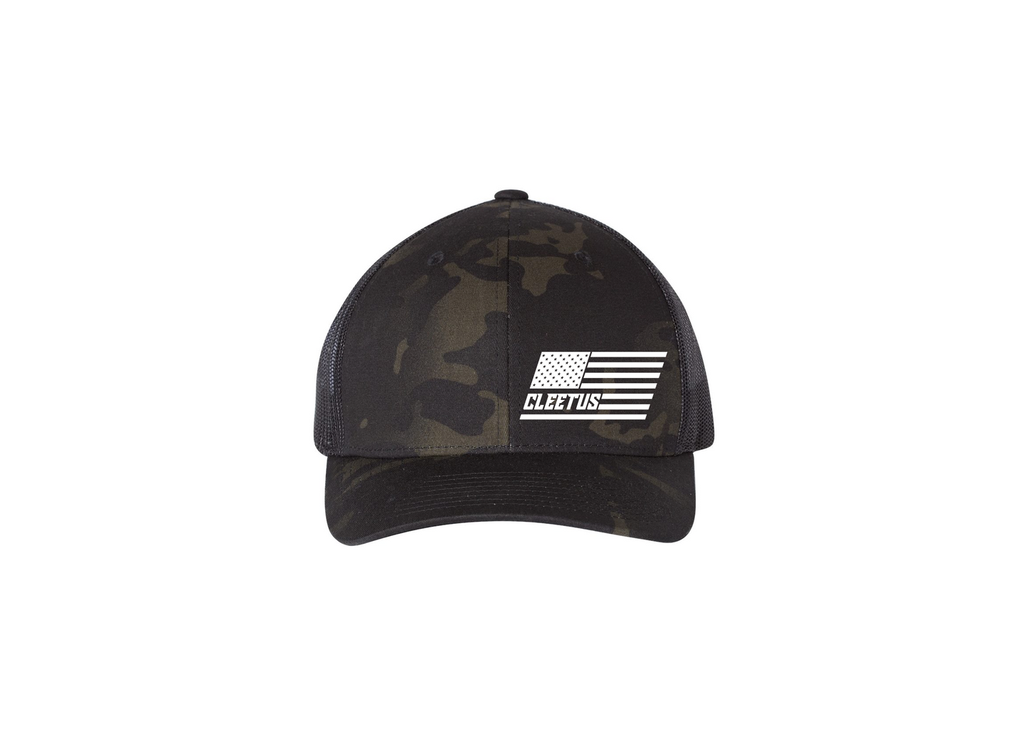 Cleetus Machine Logo Camo Yupong Snapback – Cleetus Mcfarland