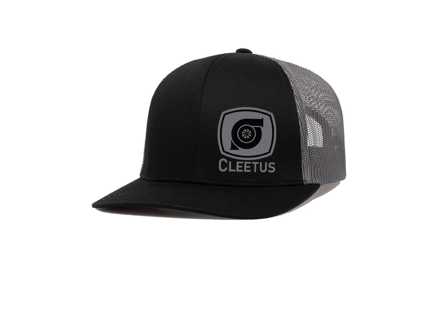 Cleetus Black and Grey Turbo Snapback