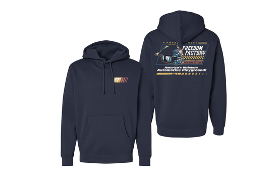 Freedom Factory Helmet Navy Hoodie