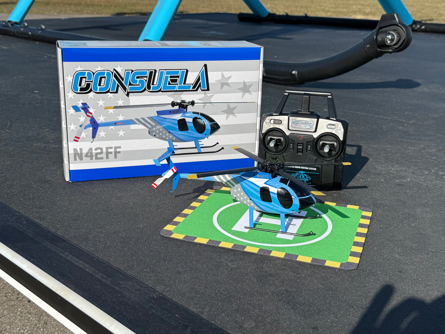 Custom Consuela RC Helicopter