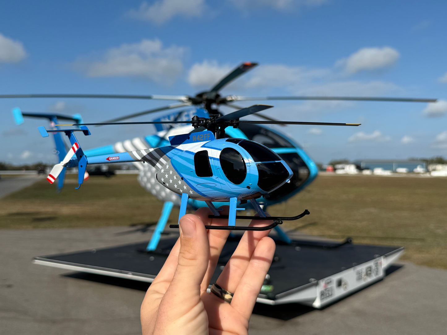 Custom Consuela RC Helicopter