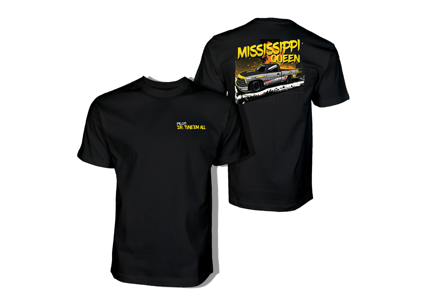 Dr. TuneEmAll's Mississippi Queen Truck Shirt