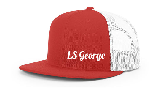 LS George Red Flatbill Hat